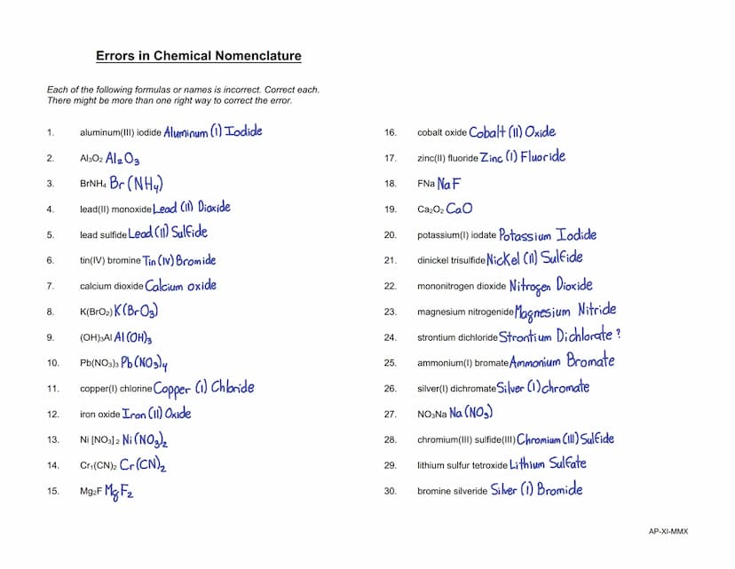Covalent (or Molecular) Compounds Practice
(i.e., nonmetal-nonmetal combinations)
Write the correct name for each of the following compounds