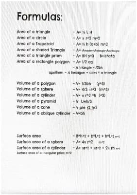 Know General Geometry Notes thumbnail
