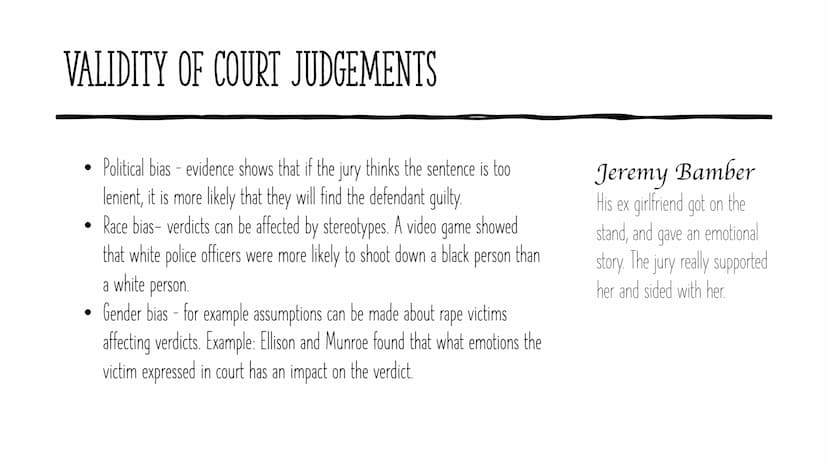 CRIMINOLOGY
Unit 3 AC3.1
Examining Information for Validity SOURCES OF INFORMATION
●
Trial Transcripts - the official record of all the proc