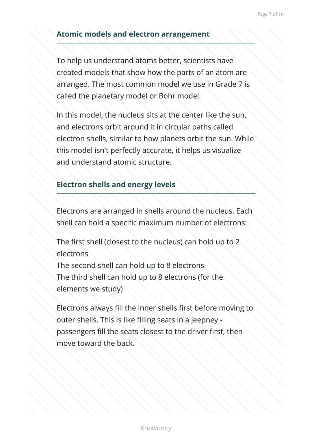 Atoms, elements, and compounds: Structure of the
atom
Understanding atomic structure and how
atoms form elements and compounds
What you will