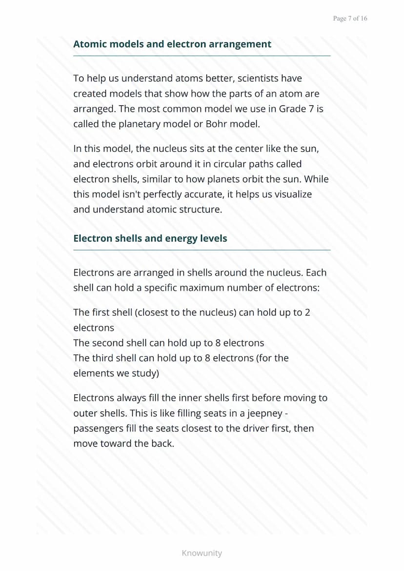 Atoms, elements, and compounds: Structure of the
atom
Understanding atomic structure and how
atoms form elements and compounds
What you will