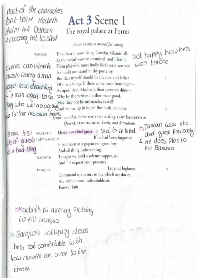 Macbeth Act 3 Quotes: Fun Analysis and Context for Kids (English 