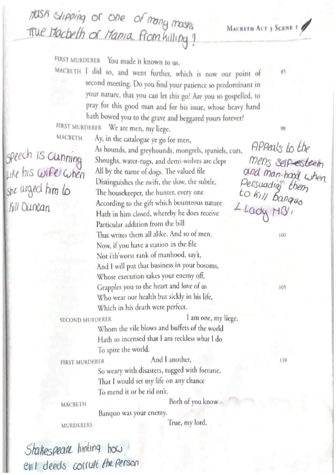 Most of the characters
bon't belive Macbeth
didn't kill Duncan
choosing not to speak
BANQUO
Scenes can interpret
Hocbeth Fearing a man. But 