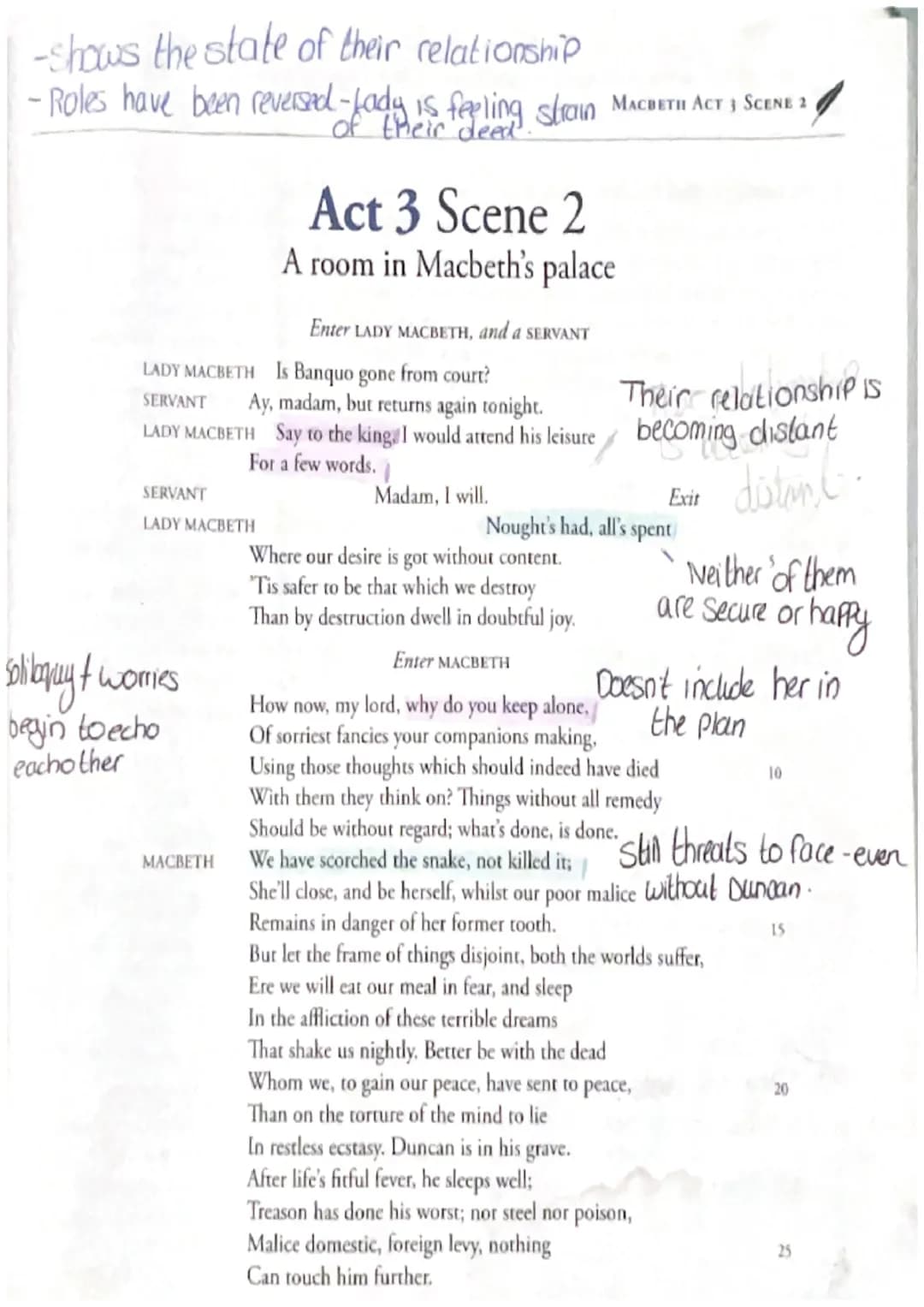 Most of the characters
bon't belive Macbeth
didn't kill Duncan
choosing not to speak
BANQUO
Scenes can interpret
Hocbeth Fearing a man. But 