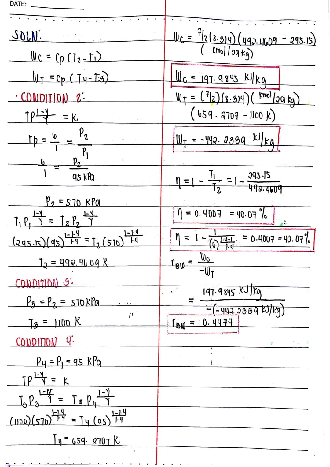 BRAYTON CYCLE. THE IDEAL CYCLE FOR GAS-TURBINE ENGINES
We
/S=const
Qin
COMPRESSOR
1. Military aviations.
3. Electric Generation
5. Industria