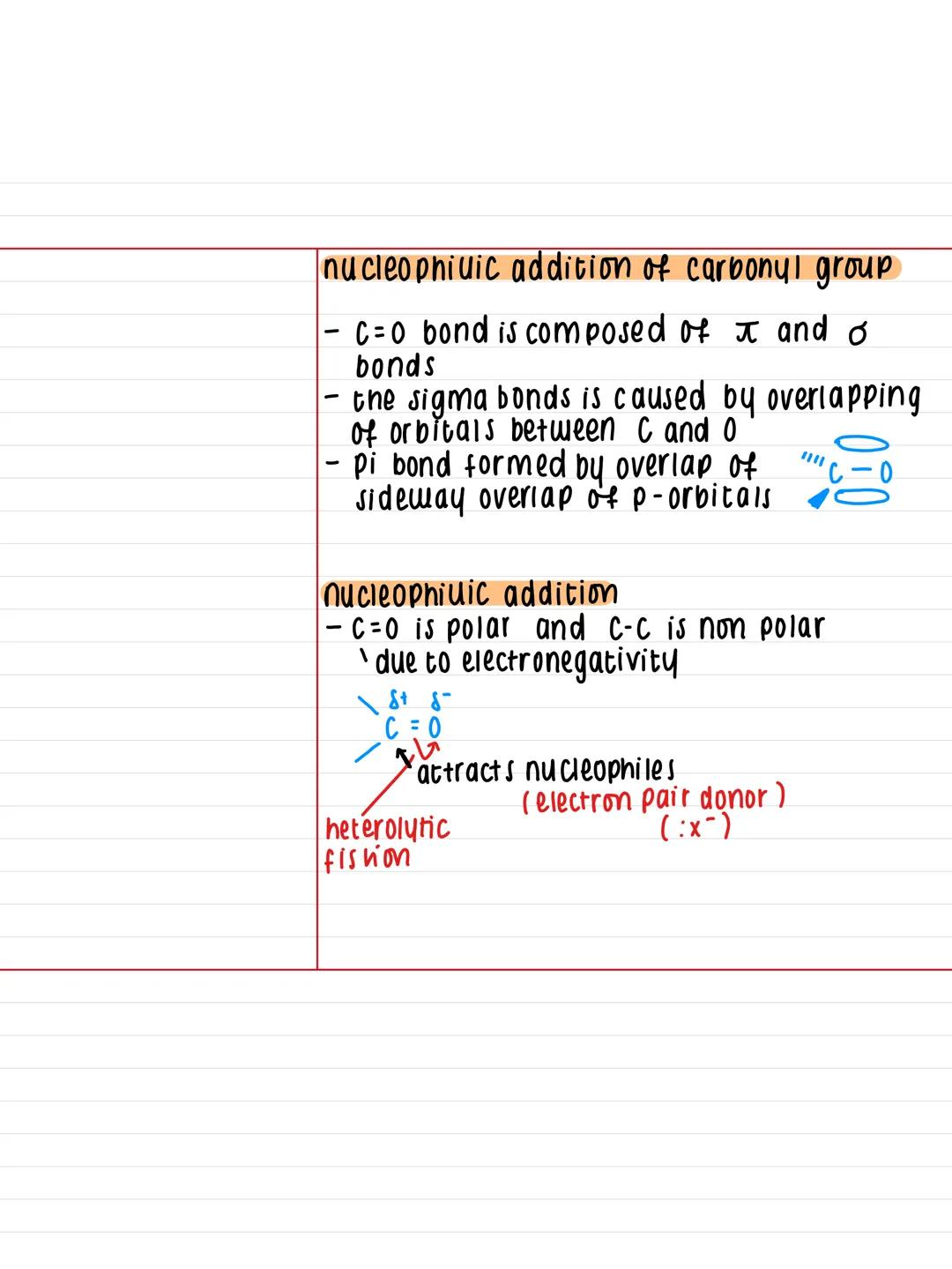 26.1- Carbonyl Compounds.
Key Facts:
Notes:
-primary alcohol +
acidified dichromate
= aldehyde /
carboxylic acid
он
- secondary alcohol +
ac