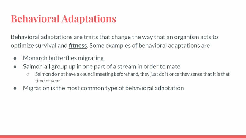 Evolution
Evolution is the process by which a change in the genetic characteristics of a
population over generations occurs.
Evolution is th