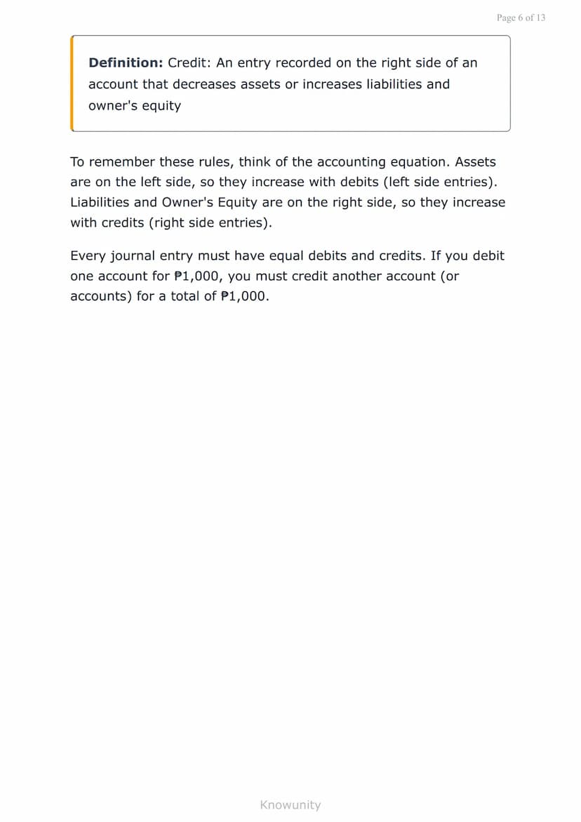 # Double-Entry System and the Accounting Equation
## Fundamentals

Master the foundation of accounting through
double-entry and equations

#
