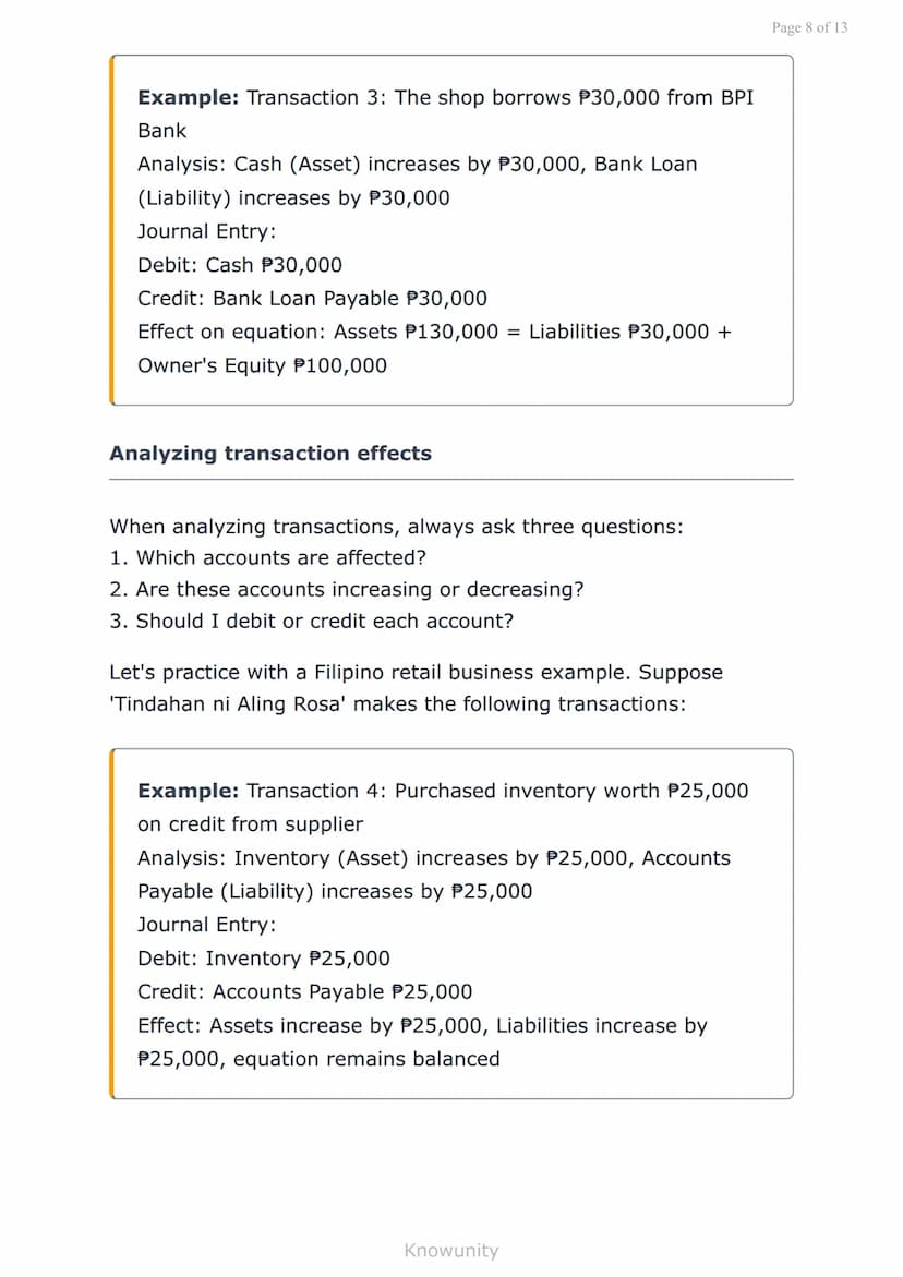 # Double-Entry System and the Accounting Equation
## Fundamentals

Master the foundation of accounting through
double-entry and equations

#