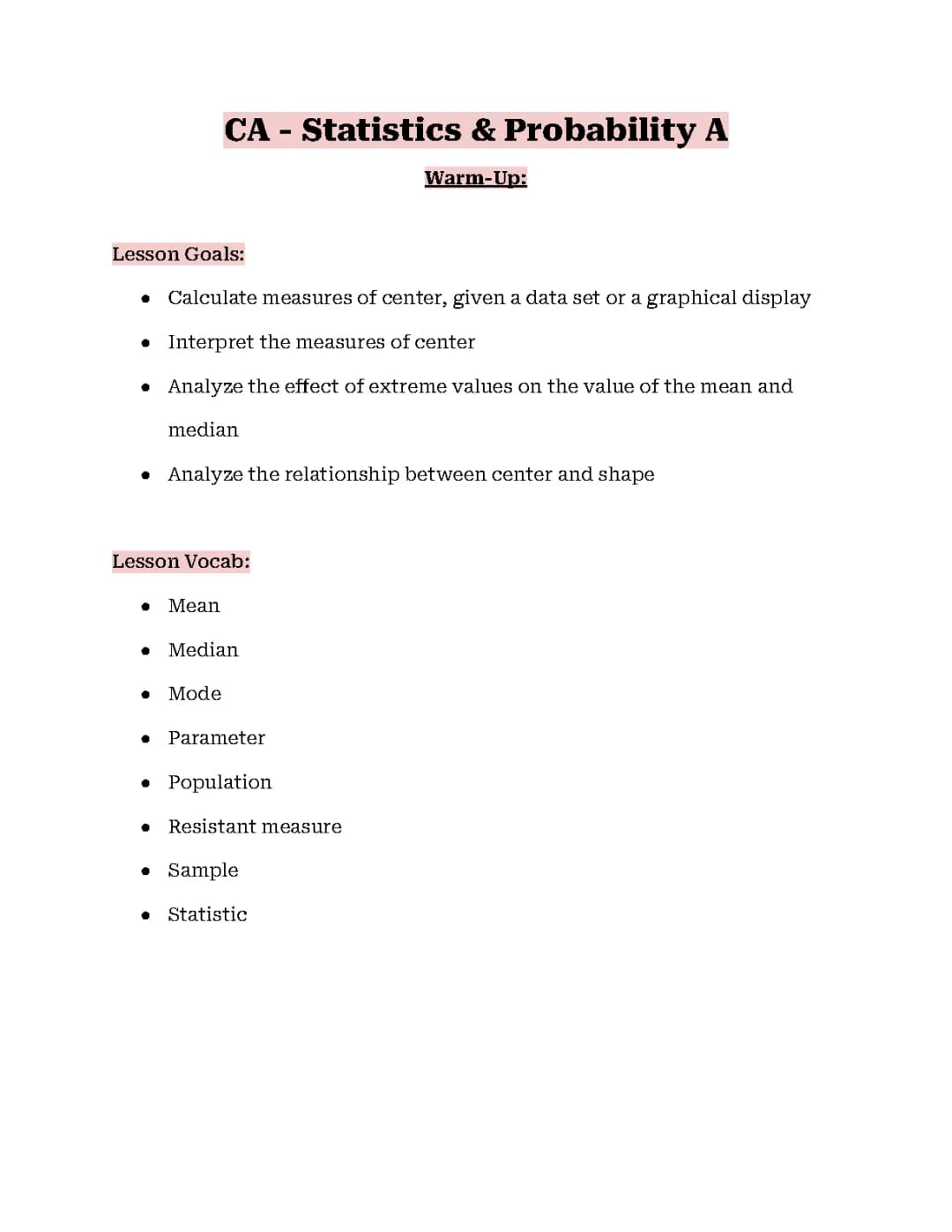 Understanding the Center of Data: Fun Examples and Worksheets