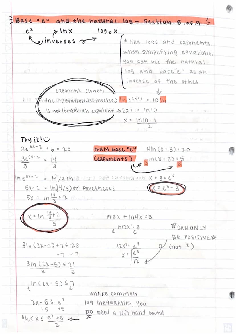 Logarithims: Section 2 = voldug 90
* exponentials + logarithms are inverse #19 -
Y=bx
X= by logarithm in exponential form
1096X = Y + logari