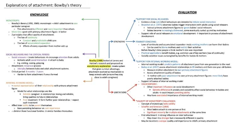 Know Explanations of attachment: Bowlby's theory thumbnail