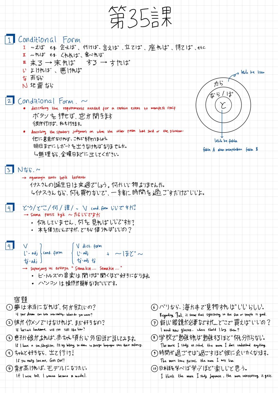 2019年5月19日(火)

① Vております

→YS UDAH begitu keadaannya oleh ある人

・カレーダーは壁に掛けてあります。

* dipake sama transitive

本はもう本棚に戻してあります。

② Vておきます。

Penye