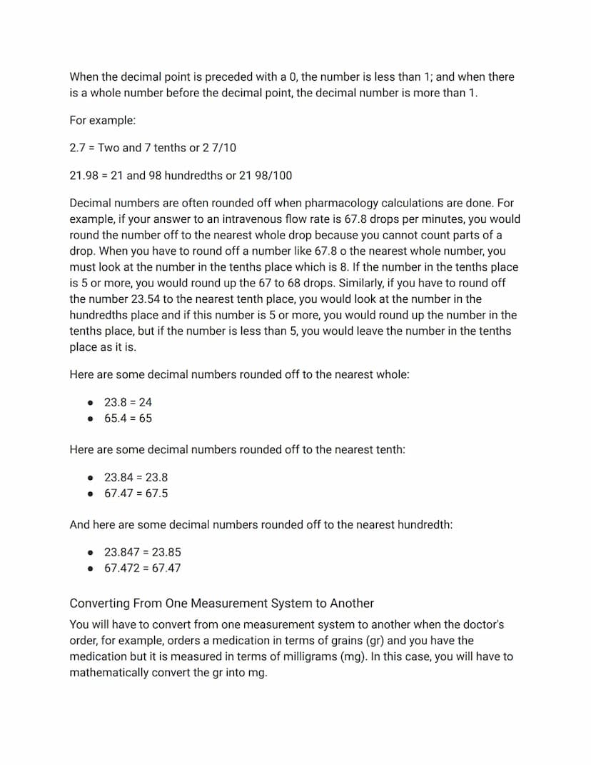 
<p>The unit of measurement is a vital aspect of understanding dosage calculations by nurses. Understanding the equivalencies between differ