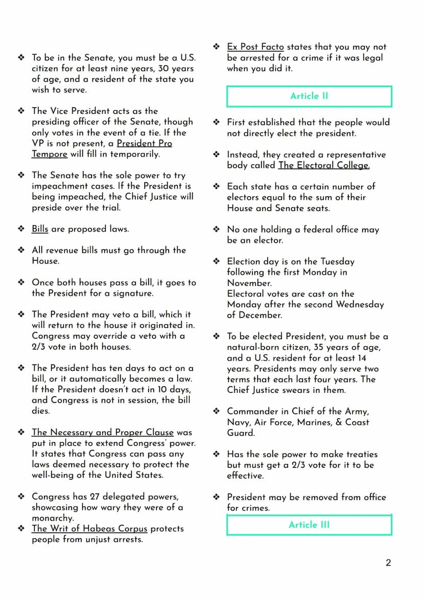 The United States Constitution
Articles and Amendments
AP Government and Politics | Sem 1
History
The Constitution originated as an
attempt 