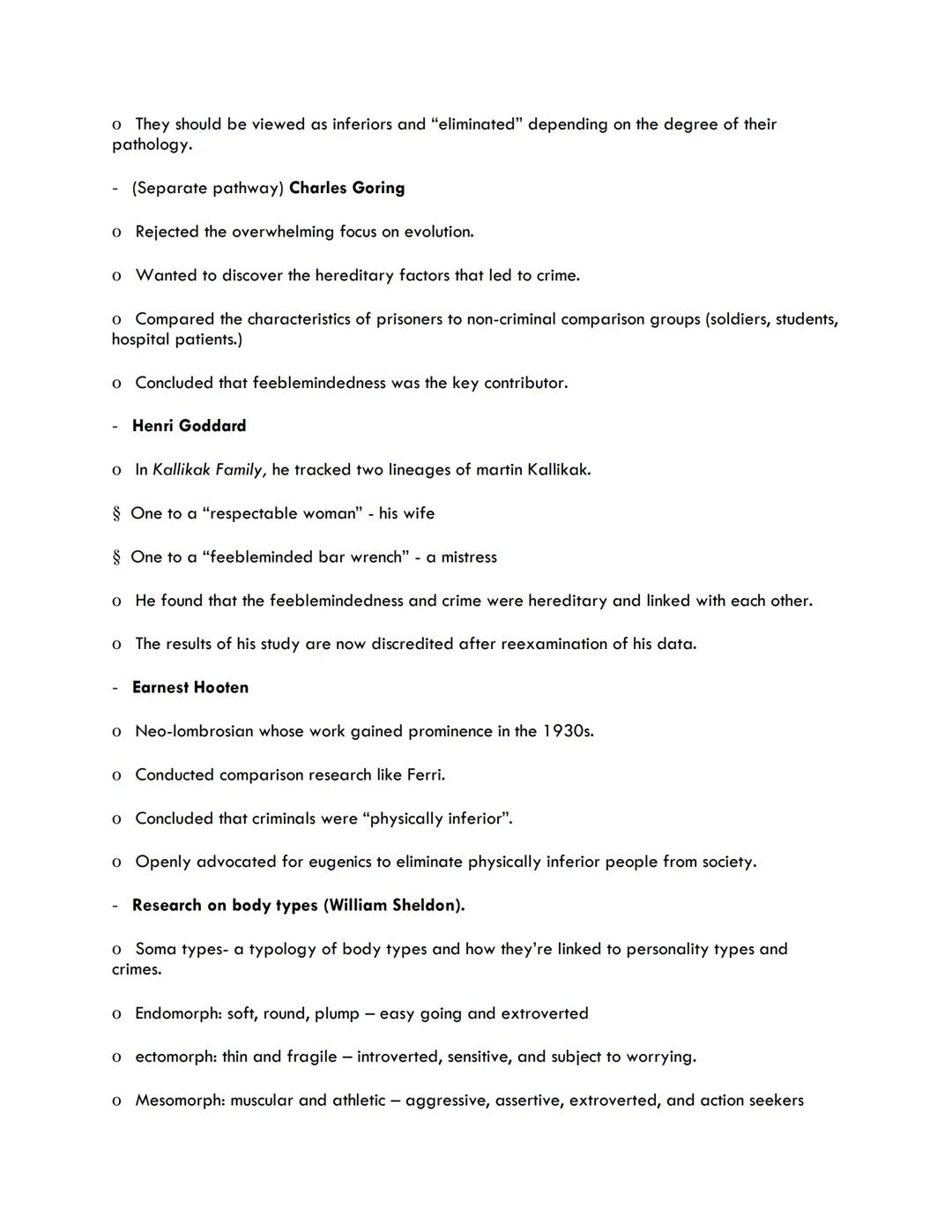 Chapter 5: Theories of criminal offending: Early and classical perspectives
Two angers: state anger and trait anger.
Overview
Demonology
Cla