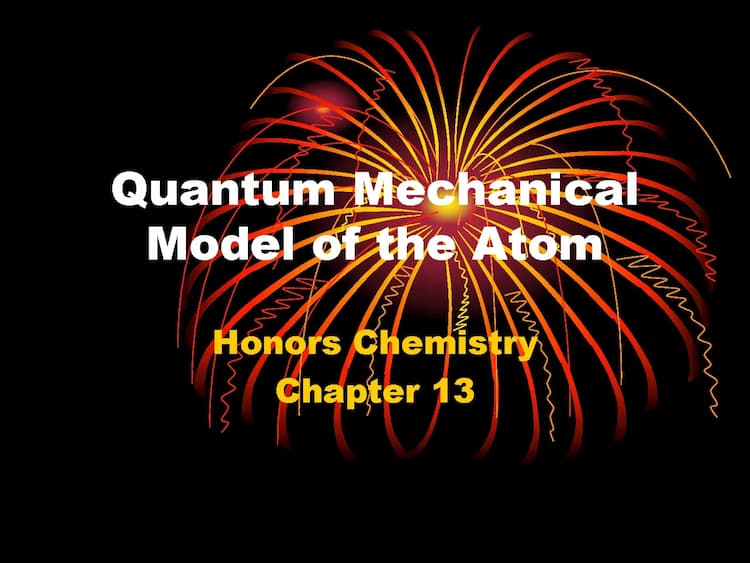 Know Quantum Mechanical Model of the Atom thumbnail