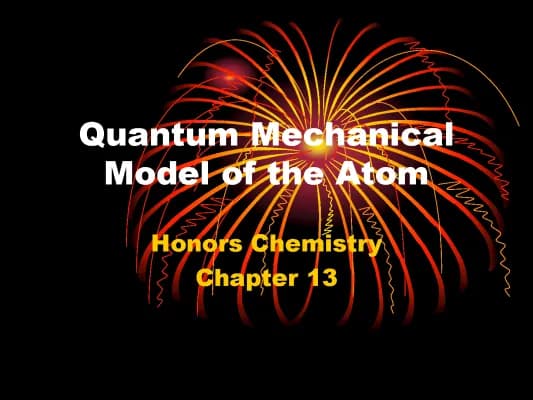 Know Quantum Mechanical Model of the Atom thumbnail