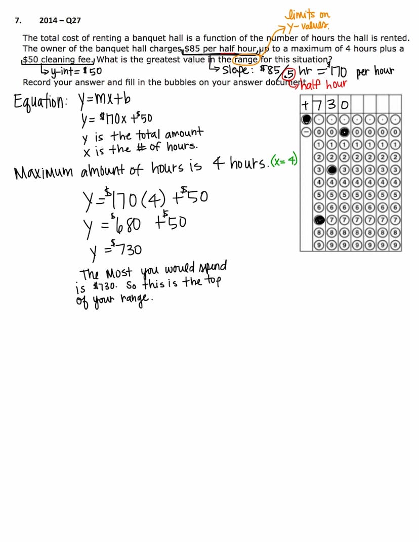 Reporting Category # 3
Writing and Solving Linear Functions, Equations,
and Inequalities
The student will demonstrate an understanding of ho