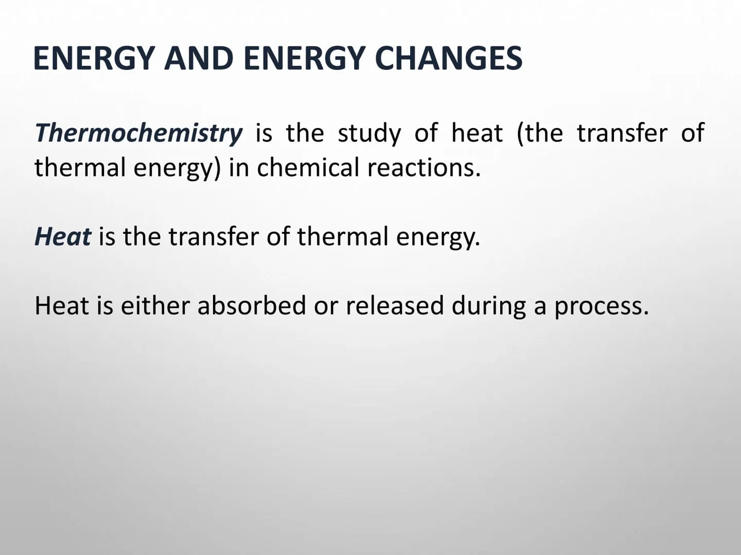 600
500
10
500 ml
PYREX
5
No. 4930
STOPPER No. 7
590 m
1000 ml
Energy Changes
in Chemical
Reactions Energy is the capacity to do work
Radian