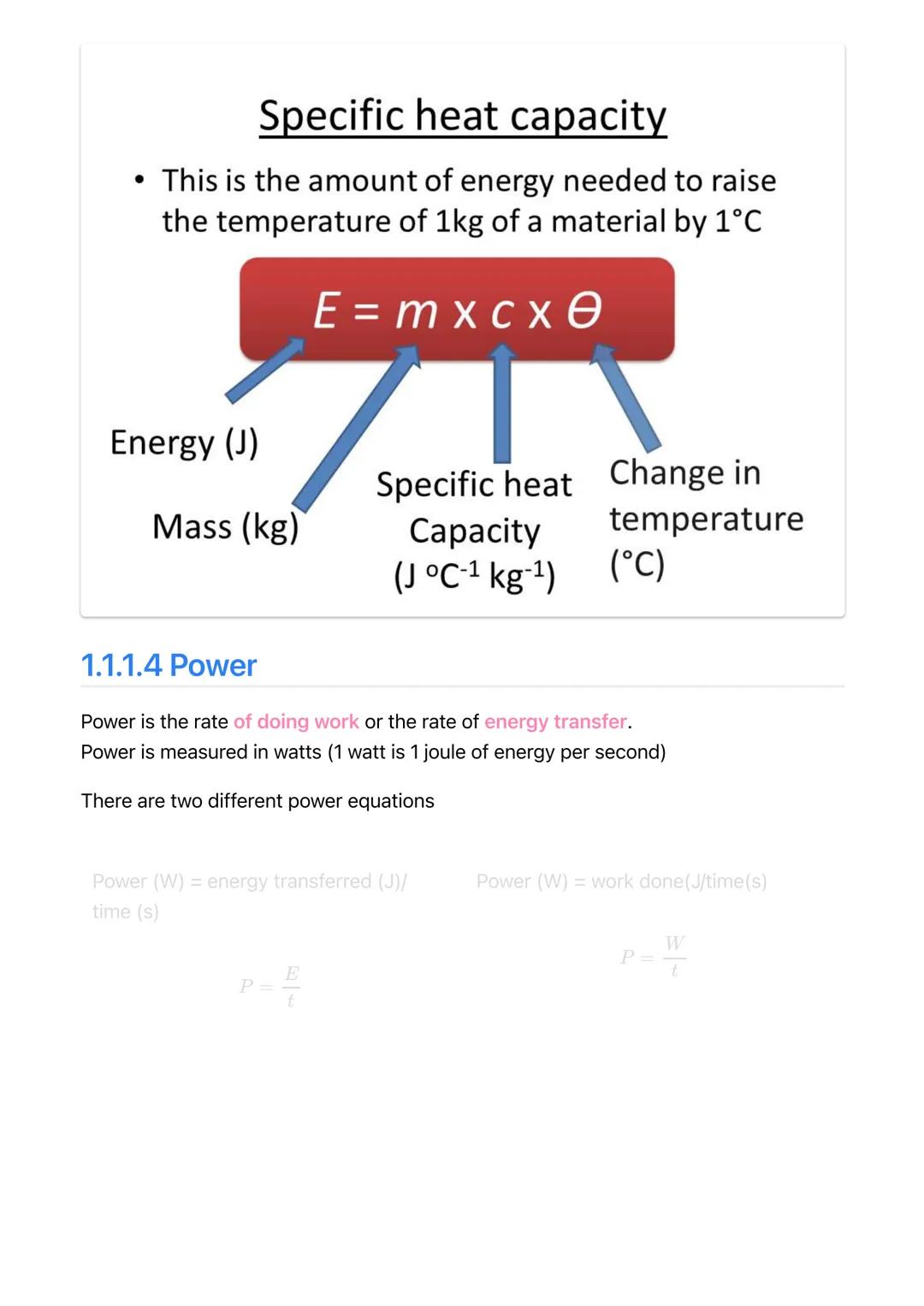 1.1.1 Energy Changes in a System, and the
Ways Energy is Stored Before and After
Such Changes
| Physics MOC
1.1.1.1 Energy Stores and System
