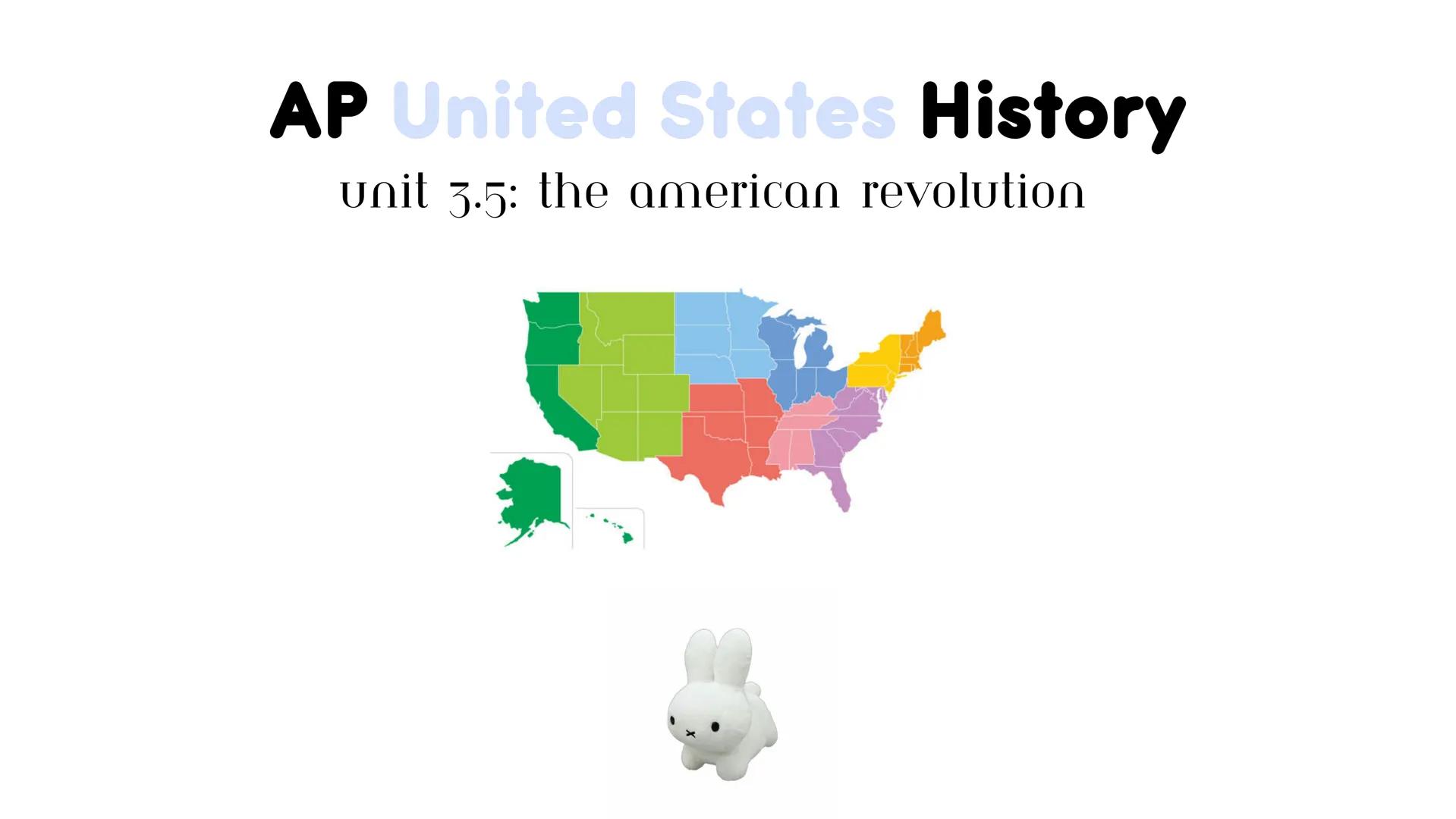 AP United States History
unit 3.5: the american revolution AP United States History
loyalists vs. patriots
loyalists were those
who didn't s