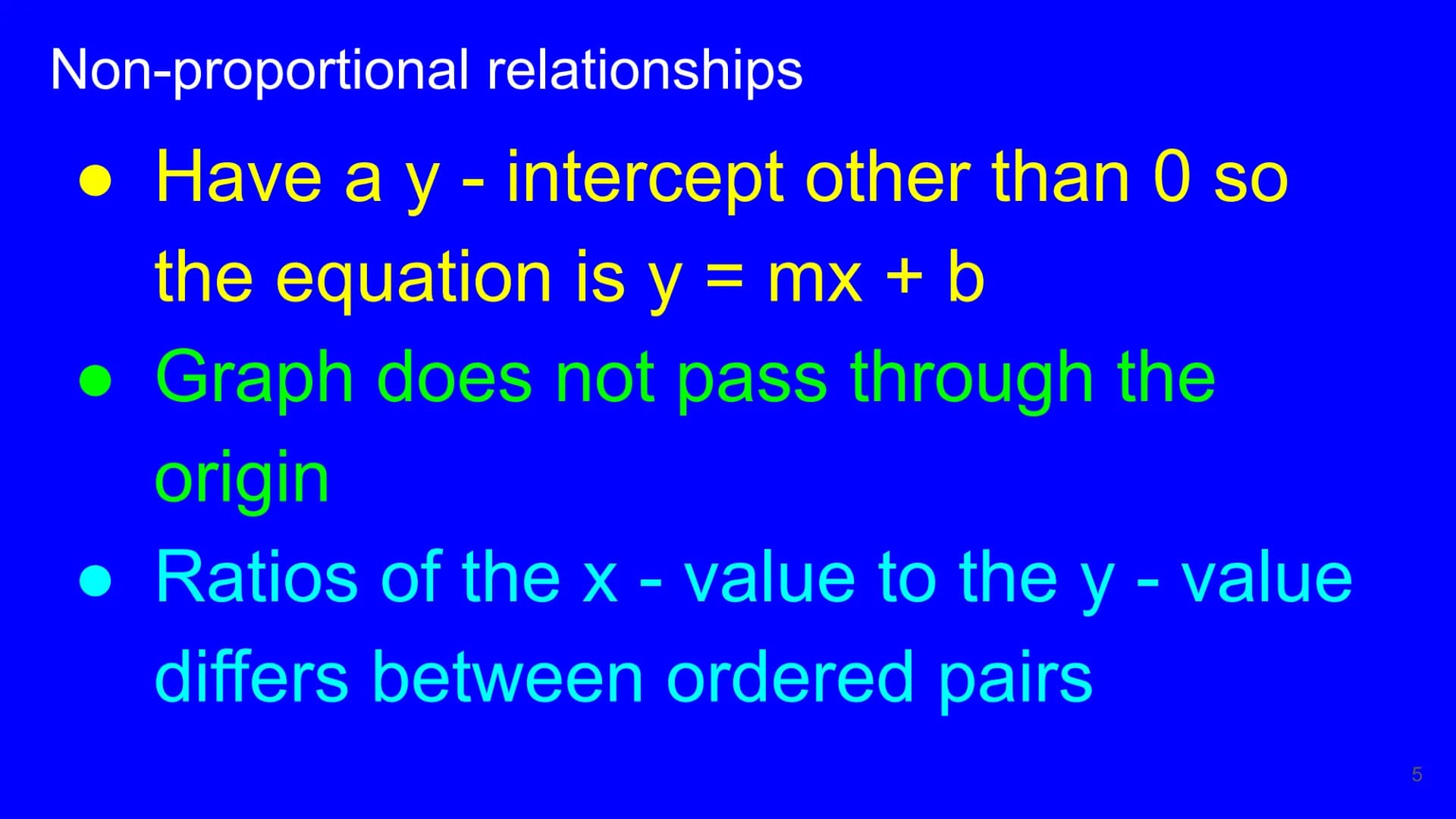 Title pg. 38 - 39:
Types of functions:
Proportional vs.
non-proportional
Update TOC Make sure to leave room
on page 39 for the
concept
map.
