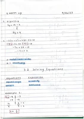 Know Solving Equations with Variables on Both Sides thumbnail