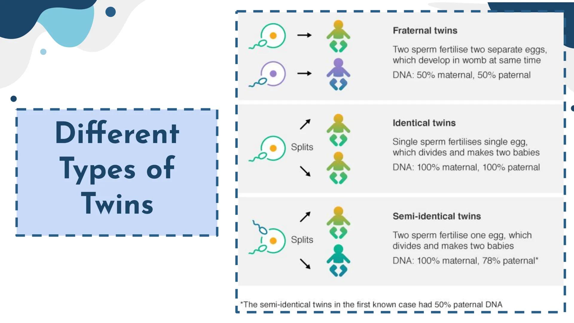 Genetics
Patterns of Heredity Genetics
Genetics- The study of how heritable traits
are transmitted from parents to offspring.
Heredity- The 