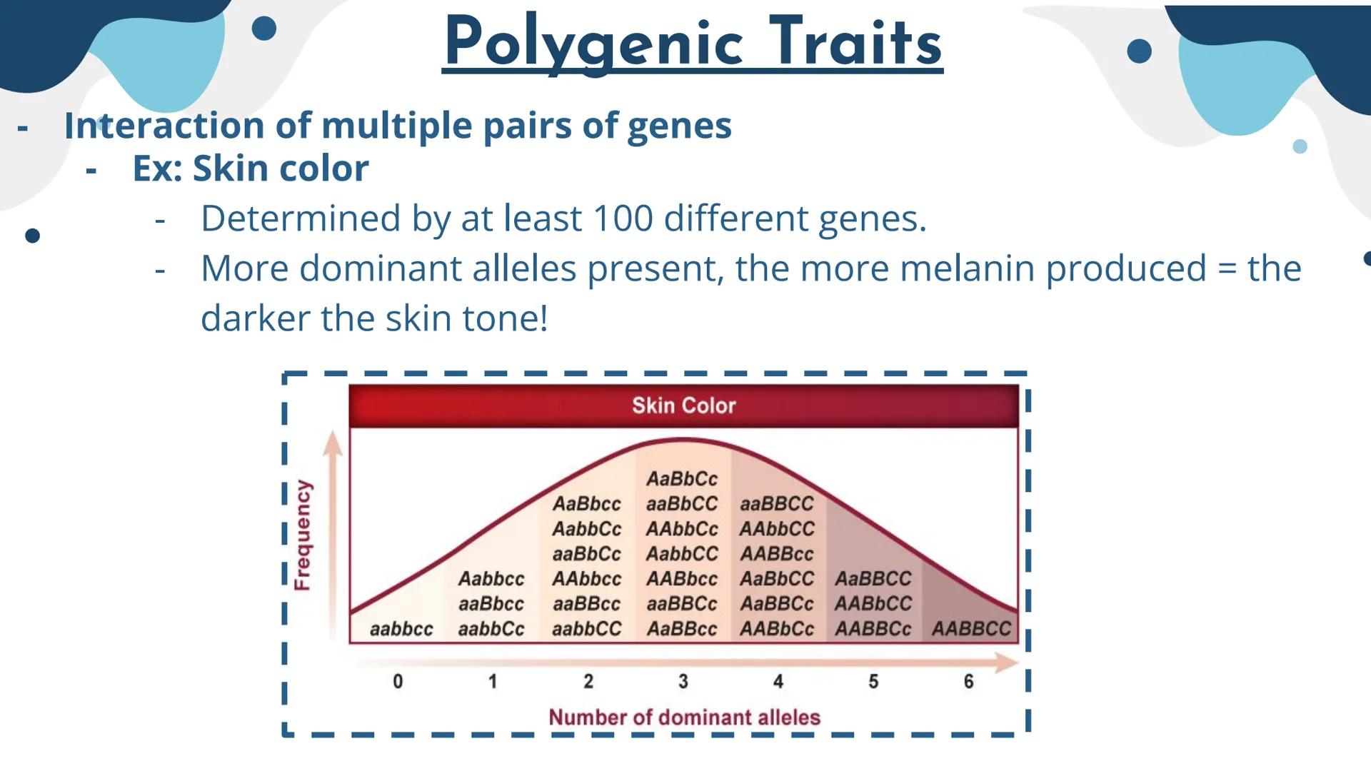 Genetics
Patterns of Heredity Genetics
Genetics- The study of how heritable traits
are transmitted from parents to offspring.
Heredity- The 