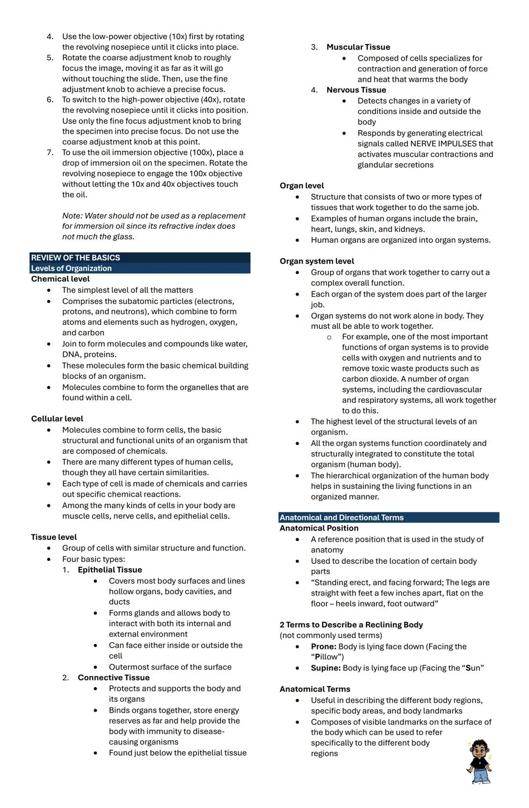 INTRODUCTION TO MICROSCOPY
Microscopy is an essential skill for medical laboratory
scientists, enabling visualization of cells and tissues t