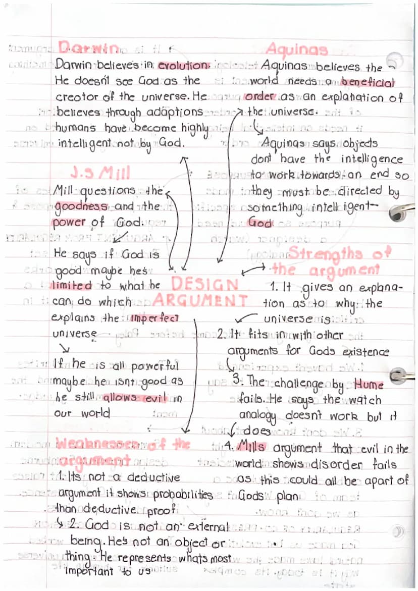 THE ARGUMENT
adt Also known as the teleological
argument this argument is
to notfordered towards the purpose.
of the universe. Its so ordere
