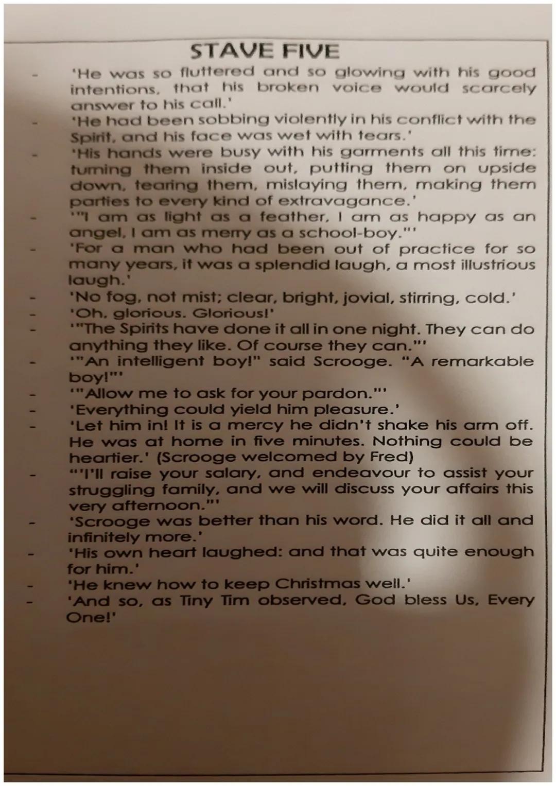 1
1
STAVE ONE
'Marley was dead: to begin with.'
'Marley was as dead as a doormail.'
'He was a tight-fisted hand at the grindstone,
Scrooge!'