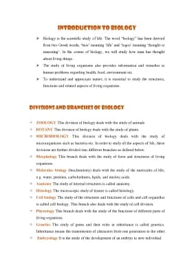 Know Introduction to Biology thumbnail