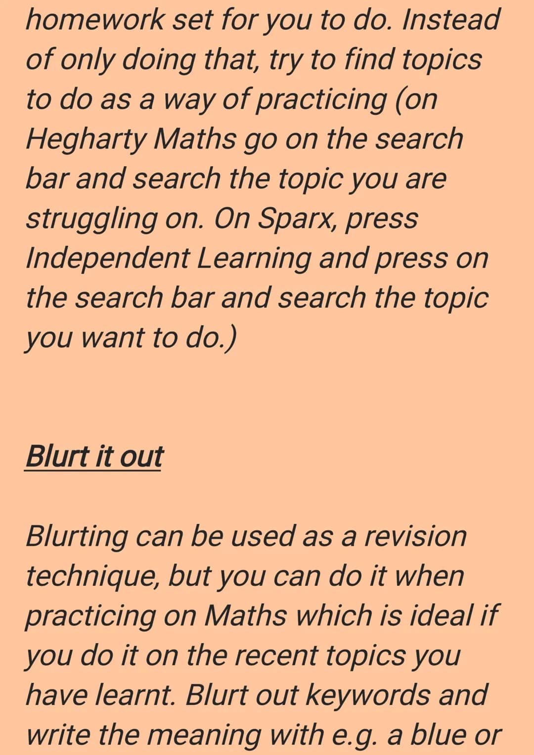 
<h2 id="practicepracticepractice">Practice, Practice, Practice</h2>
<p>Improving at maths requires consistent practice. It is not a one-tim