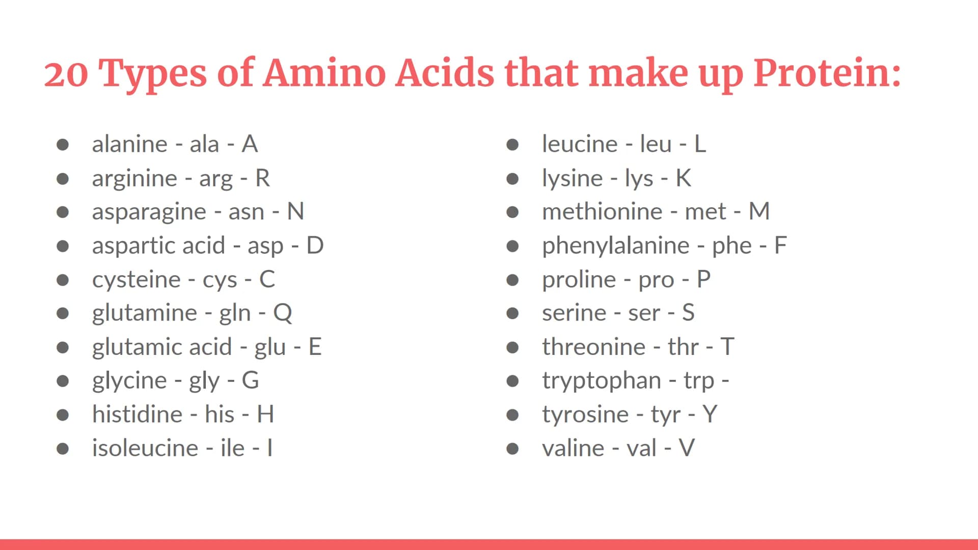 PROTEIN
Protein. PROT PROTEINS
It is a large biomolecule, it is made of one or more
long chains of amino acid residues.
• There are 20 diffe