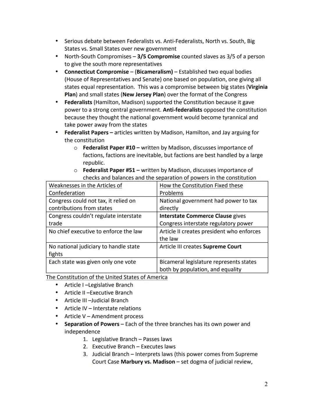Unit One: Constitutional Underpinnings
Fundamental Principles of Democracy
Direct Democracy - citizens meet and vote directly on government 