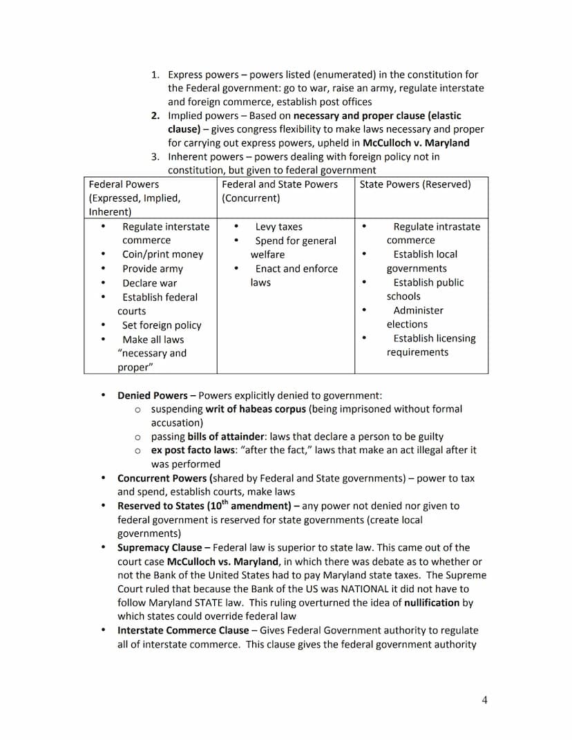 Unit One: Constitutional Underpinnings
Fundamental Principles of Democracy
Direct Democracy - citizens meet and vote directly on government 