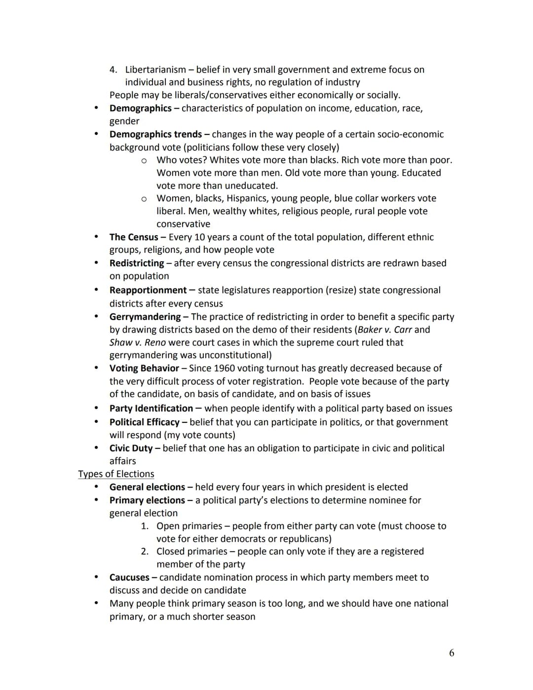 Unit One: Constitutional Underpinnings
Fundamental Principles of Democracy
Direct Democracy - citizens meet and vote directly on government 