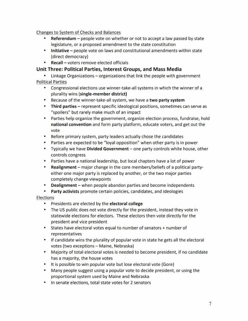Unit One: Constitutional Underpinnings
Fundamental Principles of Democracy
Direct Democracy - citizens meet and vote directly on government 