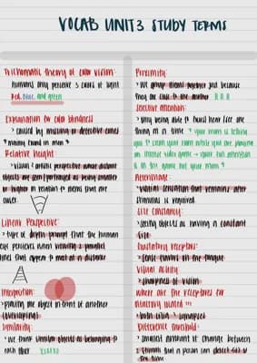 Know Unit 3 vocabulary and diagram study sheet  thumbnail