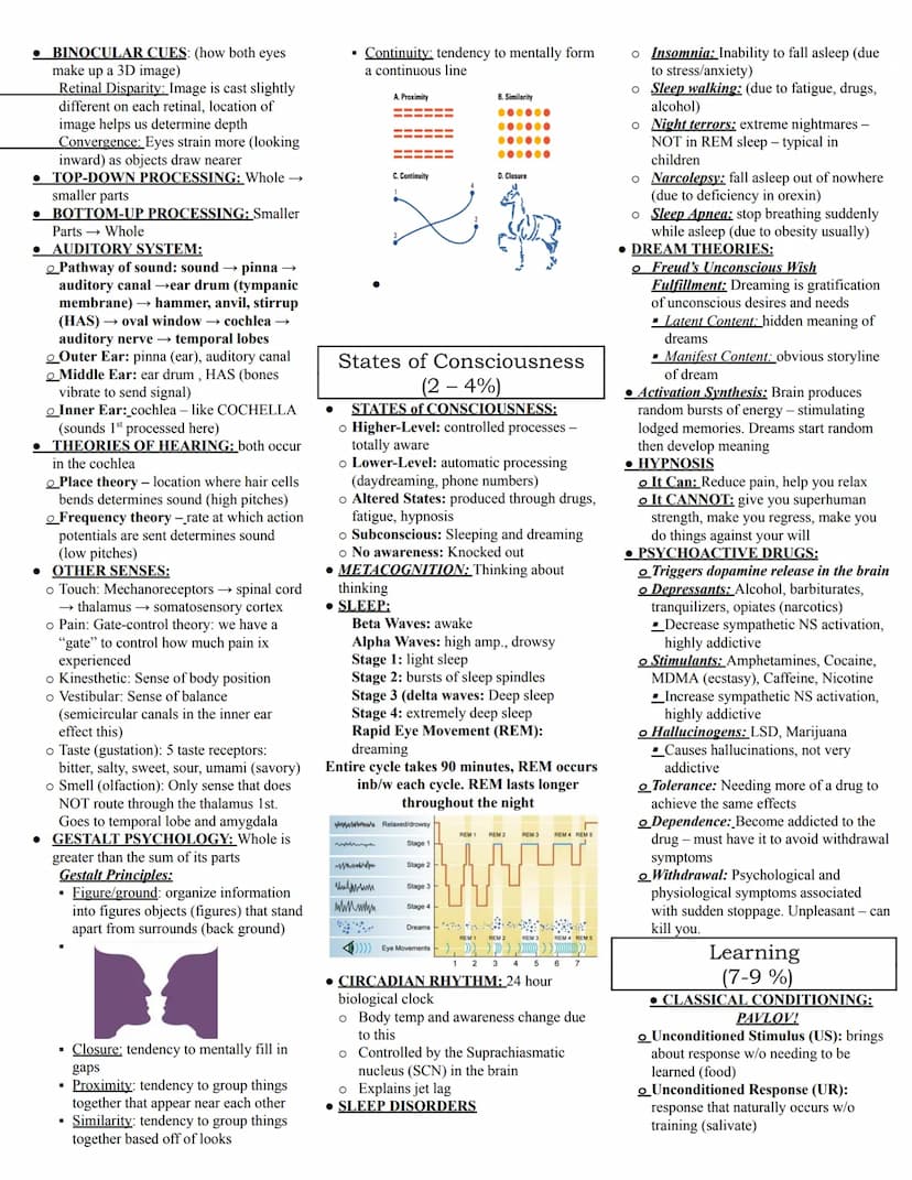 AP Psychology Study Guide
Operational Definition: clear, precise,
typically quantifiable definition of your
variables - allows replication
•