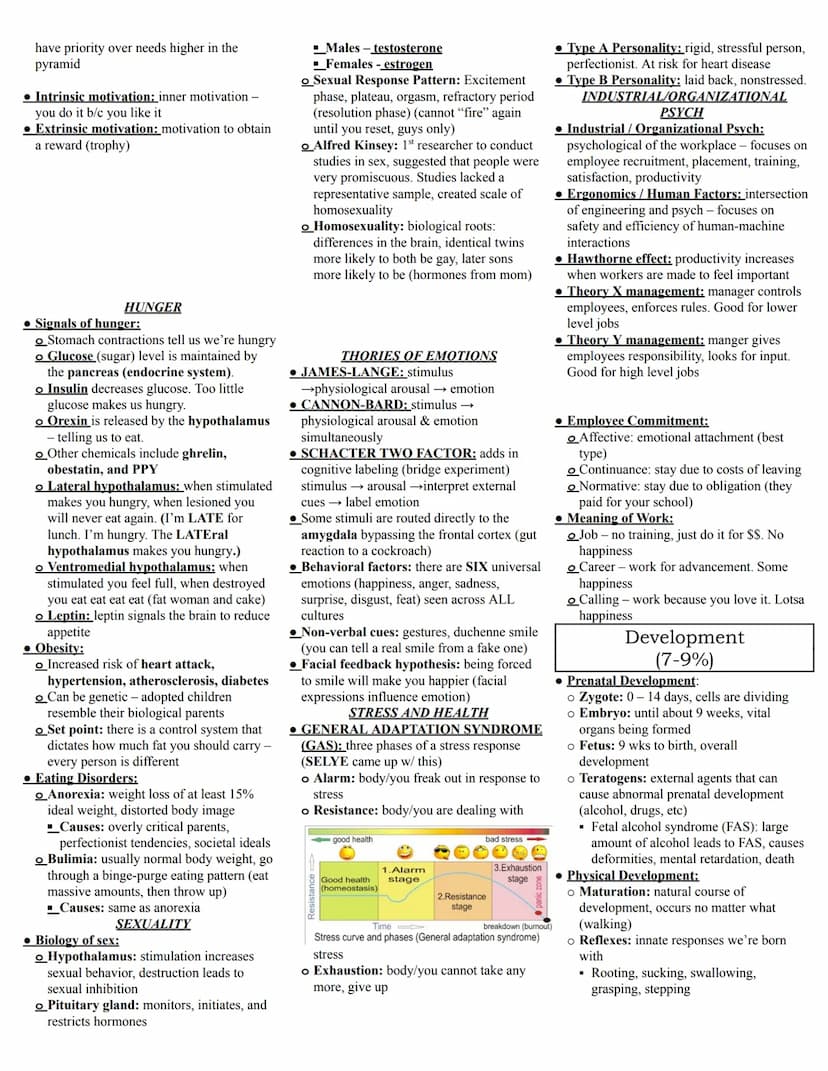 AP Psychology Study Guide
Operational Definition: clear, precise,
typically quantifiable definition of your
variables - allows replication
•