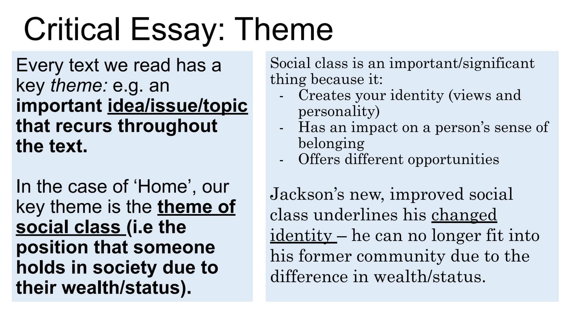 ㄷ
HIGHER CRITICAL ESSAY
ADVICE 66
The wording of the essay question
is important.
2 HIGHER ENGLISH
CRITICAL ESSAY
MARKING CRITERIA
How well 