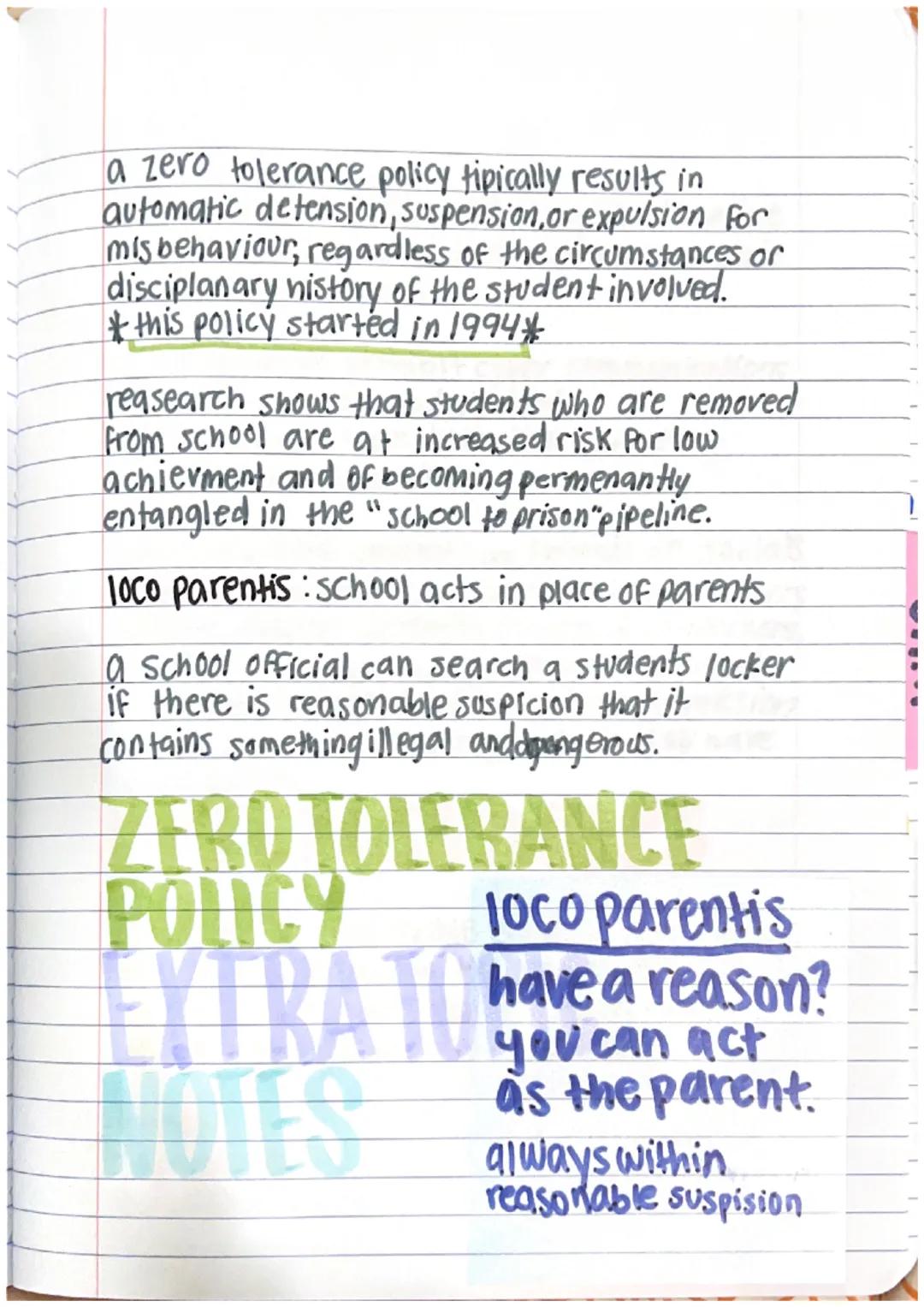 chapter 8: school law
Chapter summry
an honours student sues the school district
after being randomly strip-searched.
a teacher is reprimand