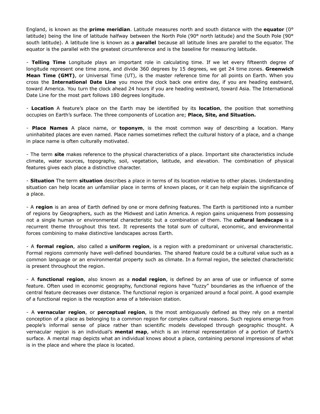 # AP Human Geography Exam Review

What To Study
- Vocabulary (Quizlet, Homework, Listed below) Make sure that you know the definitions and
a