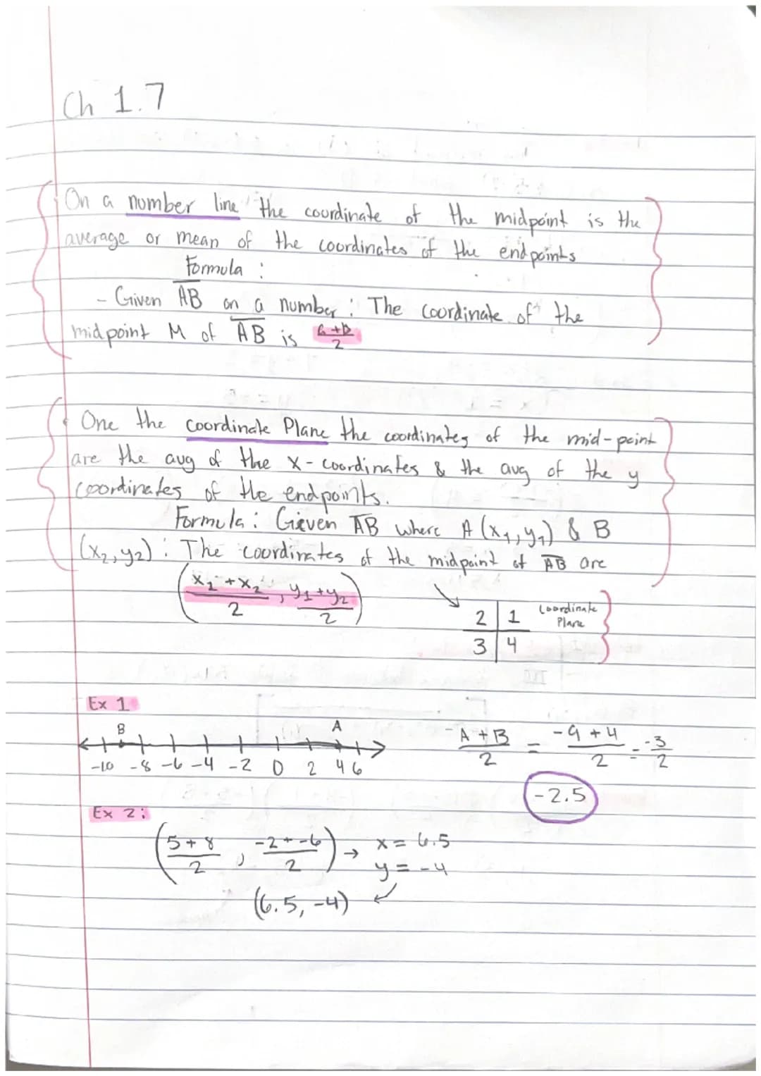1.3 Points, Linus, & Planes
Undefined Terms i
-Points (location)
line's
planes
Exi
.A
Descriptions li
point has no dimension (no length, wid