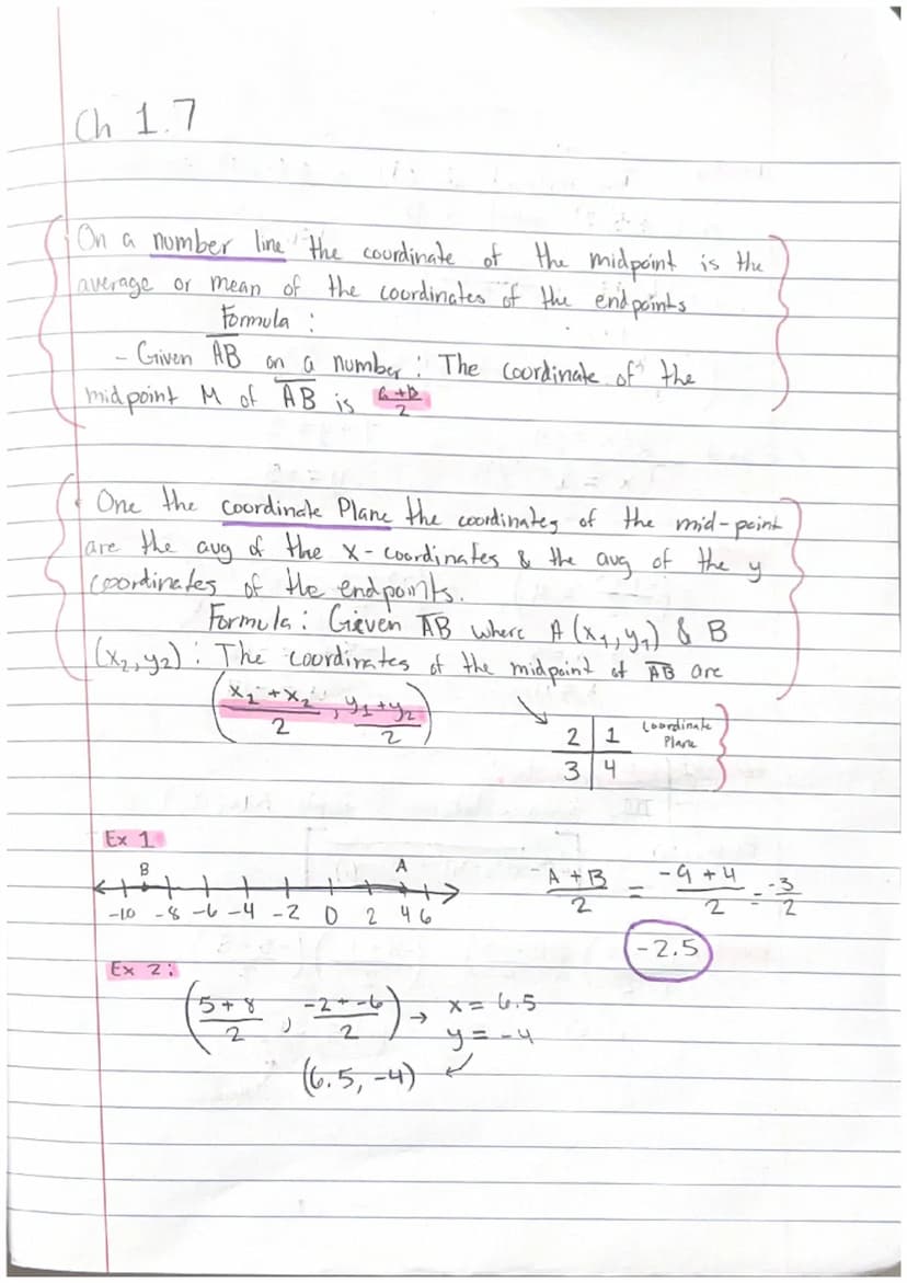 1.3 Points, Linus, & Planes
Undefined Terms i
-Points (location)
line's
planes
Exi
.A
Descriptions li
point has no dimension (no length, wid