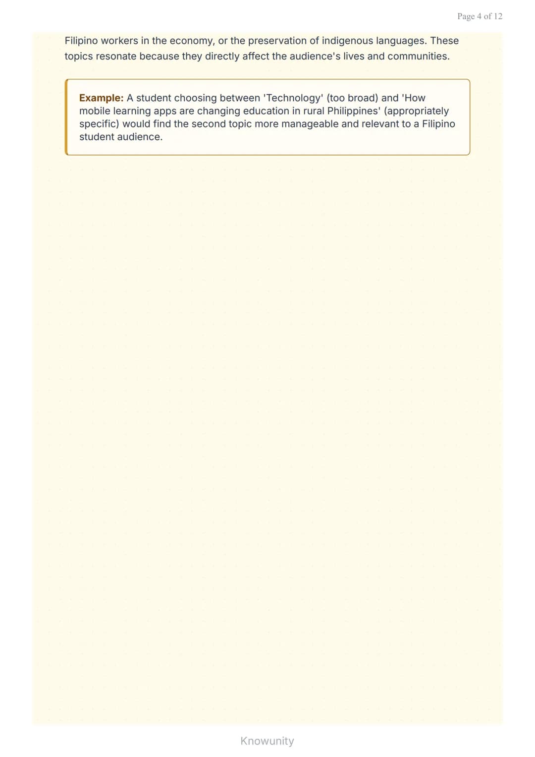 Effective Public Speaking: Speech Preparation and Organization
Master speech preparation and organization for effective
presentations
What Y