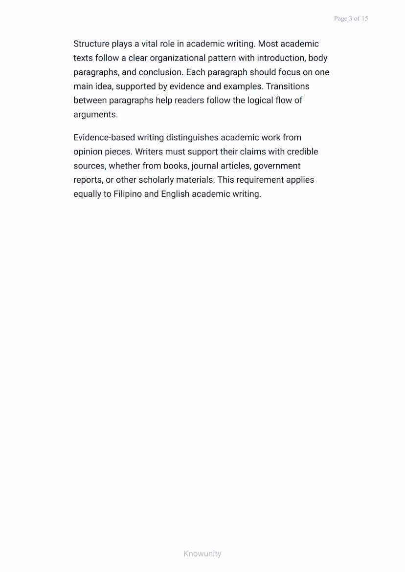 Academic and Professional Communication: Writing in Filipino
and English
Master academic writing skills in both Filipino
and English languag